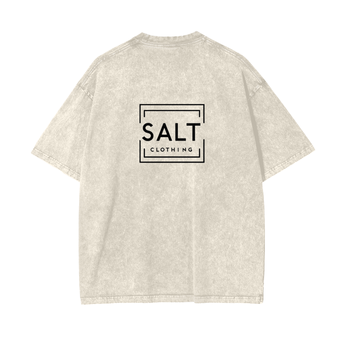 Oversized Stone Wash T-Shirt (Unisex)