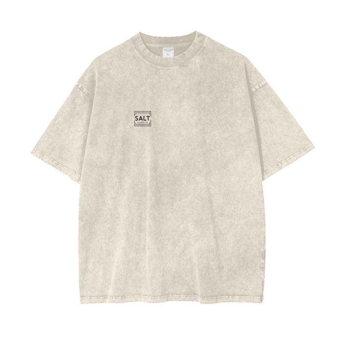 Oversized Stone Wash T-Shirt (Unisex)
